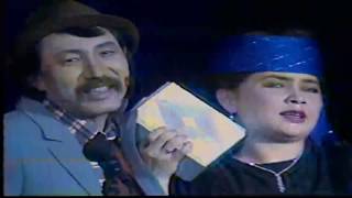 картинка: ТАМАША телешоу 06.03.1989 жыл.Гүлжан Қалыбаева және Мейірман Нүрекеев.