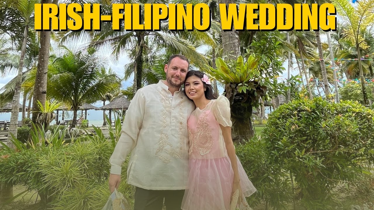 Lays Emotional Speech at Traditional Irish Filipino Wedding 🇵🇭