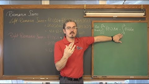 Riemann Sum and Definite Integral Introduction