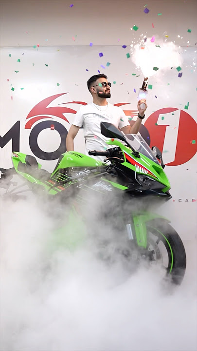 Zx6r delivery 🥹💕 #kawasaki #maxxpace #zx6r #viralvideo #trending shorts