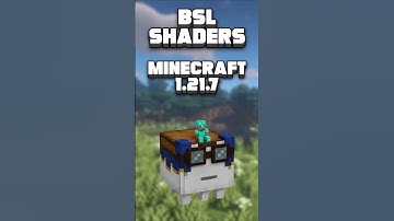 Install BSL Shaders in Minecraft 1.21.7 FAST!
