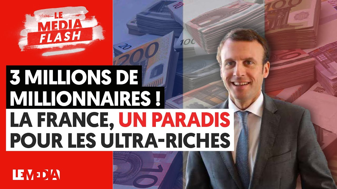 ⁣3 MILLIONS DE MILLIONNAIRES ! LA FRANCE, UN PARADIS POUR LES ULTRA-RICHES