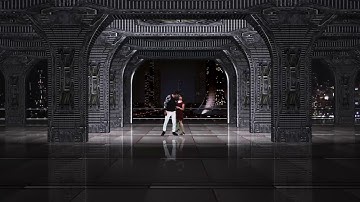 VFX SciFi model import, texture lighting and compositing (3D set extension) in blackmagic fusion