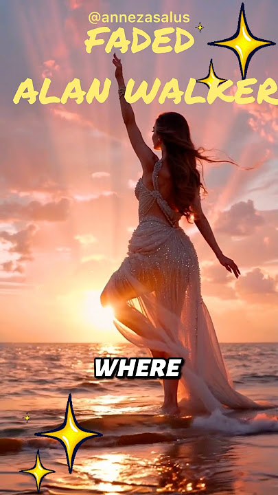 ALAN WALKER - FADED (Lyrics) #faded #alanwalker #letra #englishsongs #shorts