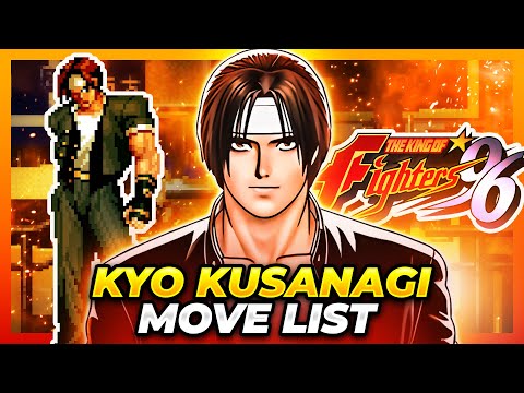 ROBERT GARCIA MOVE LIST - The King of Fighters '96 (KOF96) 