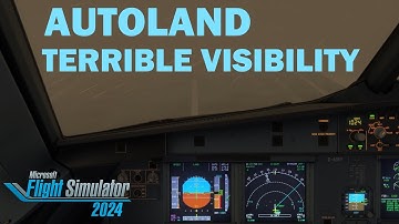 Autoland in Helsinki with 100 meters of Visibility || MSFS 2024