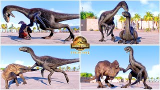 Therizinosaurus All Perfect Animations & Interactions 🦖 Jurassic World Evolution 2 Dominion DLC Pack