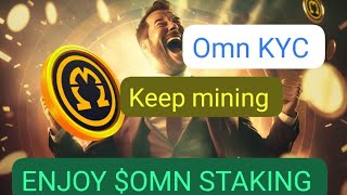 OMEGA NETWORK// STAKING, NDETSE NUKO BAKORA KYC  KUBATARAYIKORA $OMN TO THE MOON 🚀⛏️ still on going screenshot 5