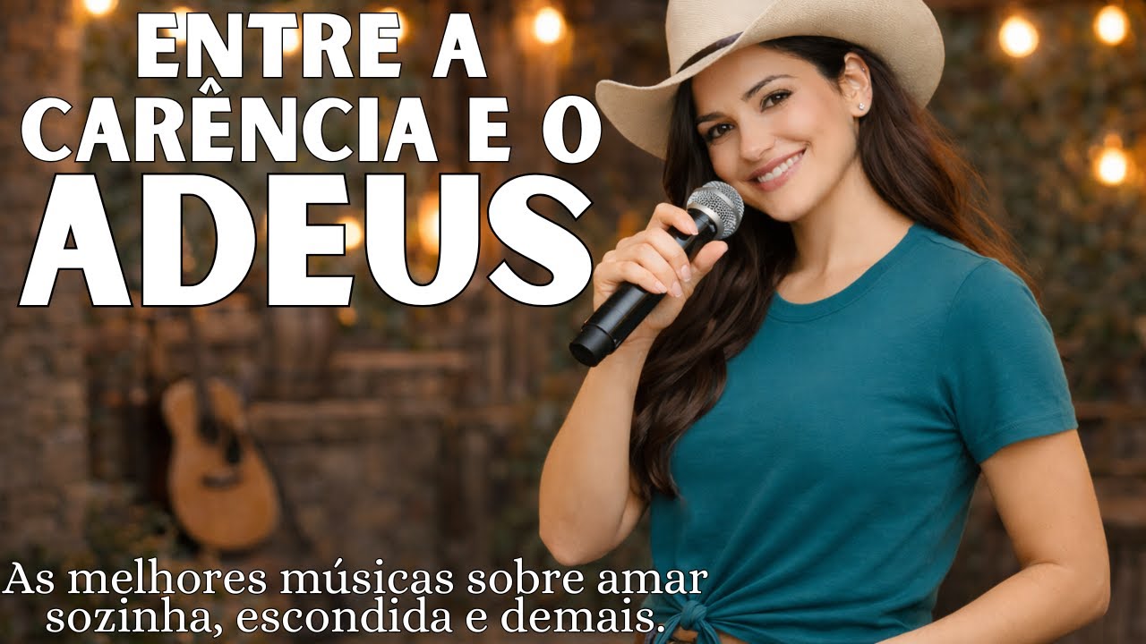 ENTRE A CARÊNCIA E O ADEUS - Músicas Sertaneja - Sertanejo - Melhores de 2026