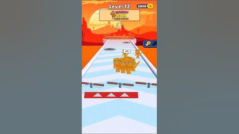 Brainzot Run Merge Battle Lvl. 12 #shorts #games