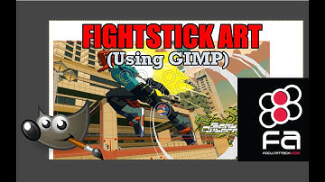 How to Make/Print Fightstick Art (using GIMP & FocusAttack)