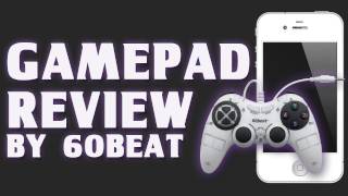 GamePad Review / Demo by 60Beat - iOS Console Style Gaming Controller - iPhone / iPad / iPod