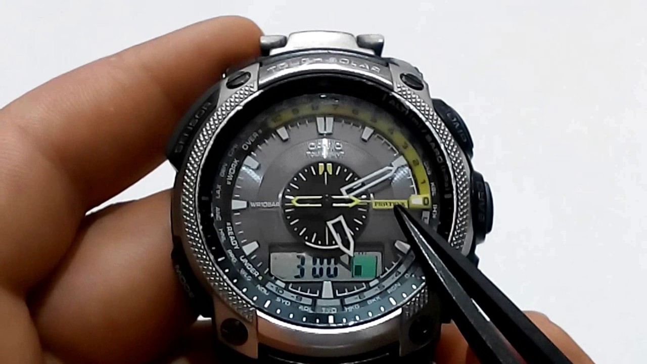 Casio Pro Trek PRW-5000 Wave Ceptor Tough Solar - YouTube