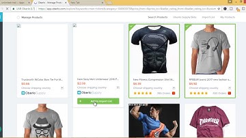 One Click Import Products From Aliexpress to Shopify