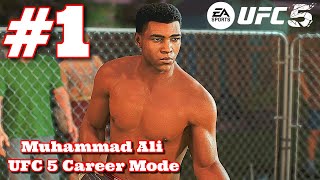 The Greatest 👀 : Muhammad Ali UFC 5 Career Mode - Part 1 -  UFC 5 Career Mode (PS5)