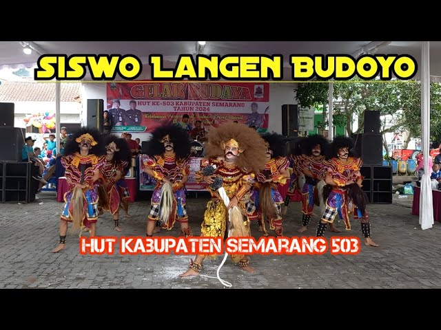 Jaranan Temanggung  SISWO LANGEN BUDOYO perform di Kecamatan Getasan (hut kab Semarang) class=