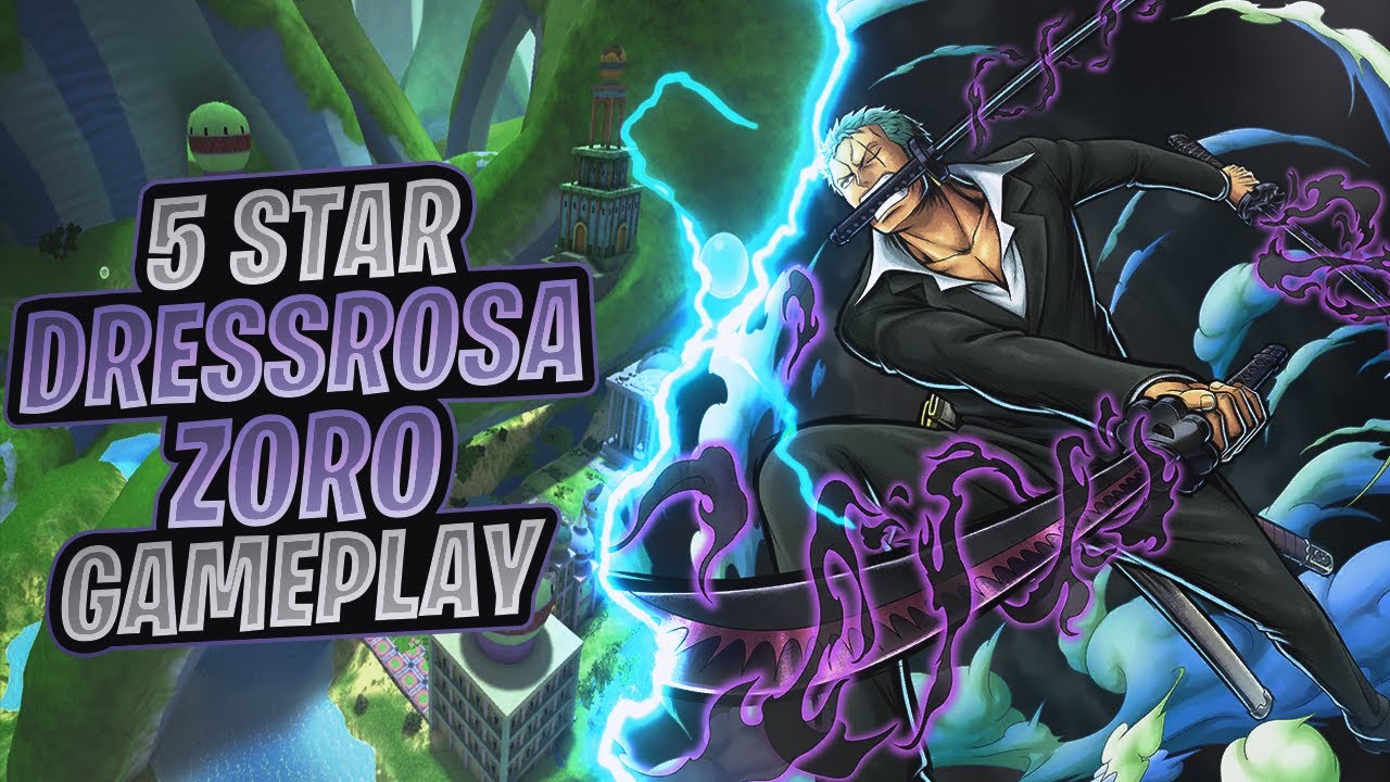 5 Dressrosa Zoro Gameplay One Piece Bounty Rush Youtube