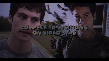 𝗖𝗼𝗺𝗽𝗹𝗲𝘅 Transitions on 𝘃𝗶𝗱𝗲𝗼 𝘀𝘁𝗮𝗿 -part 1 (with tut)