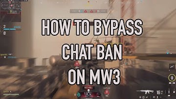 HOW TO BYPASS CHAT BAN ON MW3 (2024)