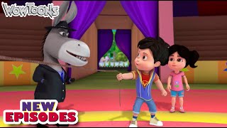 Vir The Robot Boy in English | Chulbul In Circus | Episode 56 | English Kids Cartoon