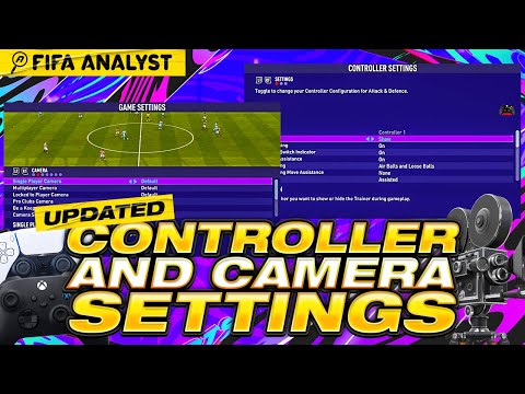 My UPDATED FIFA 21 Camera and Controller Settings - Camera Angles do effect your game!!