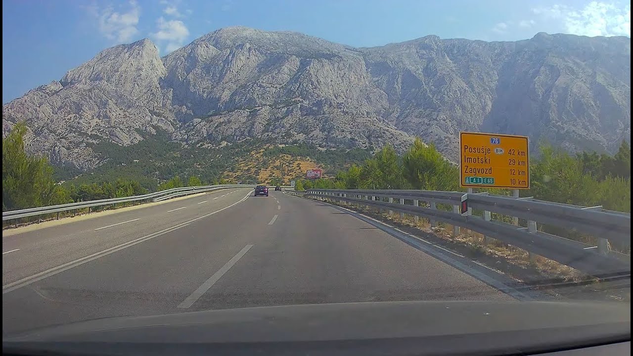 Chorwacja - z wybrzeża w kierunku Polski...