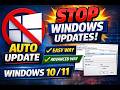 Stop Windows 10/11 Automatic Updates (2 Easy Methods)