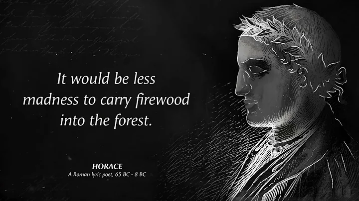 Horace Quotes You Should Know Before You Get OLD. ...