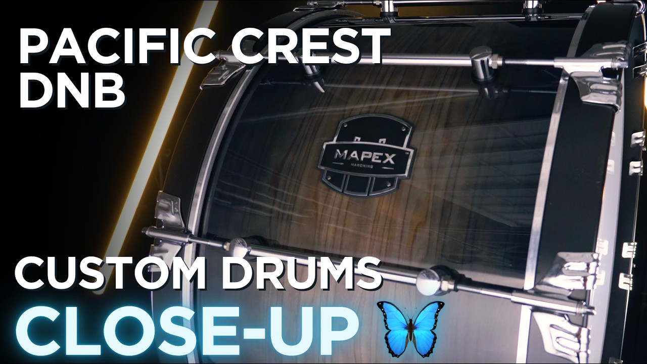 Pacific Crest custom drums CLOSE-UP | DCI 2026