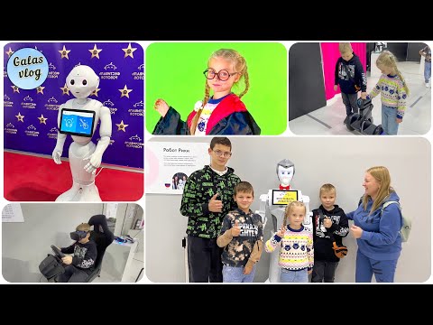 VLOG 💙 ИДЁМ НА ЭКСКУРСИЮ/ ЧУДО РОБОТЫ В САРАТОВЕ/ ДЕТИ В ВОСТОРГЕ 💯