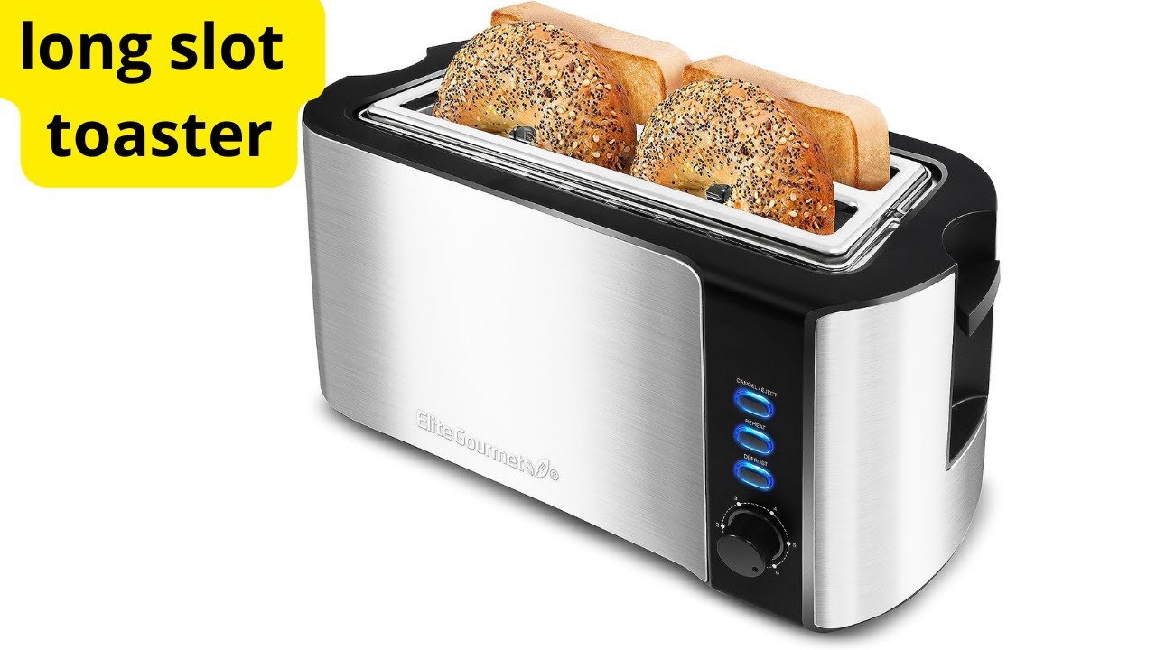 REVIEW Elite Gourmet ECT-3100 Long Slot Toaster 