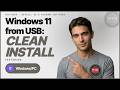 How to Install Windows 11 from USB: Clean Install 2026