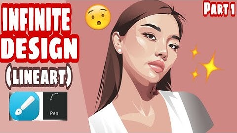 LINEART (1) | VEXEL ART INFINITE DESIGN using pentool (for the first time)