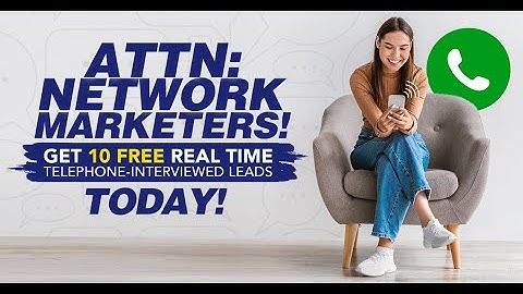 Unlock Free Real-Time MLM Leads & Boost Your Network Marketing Business