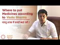 Where to keep medicines according to vastu shastra  ashish mehta