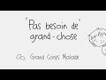 Miniature de la vidéo de la chanson Pas Besoin De Grand-Chose