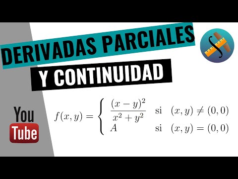 Video: ¿Tiene derivadas parciales continuas?