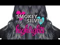 Smokey Silver & Gray Highlights on Dark Hair :: Dark Gray & Silver :: Silver Highlights