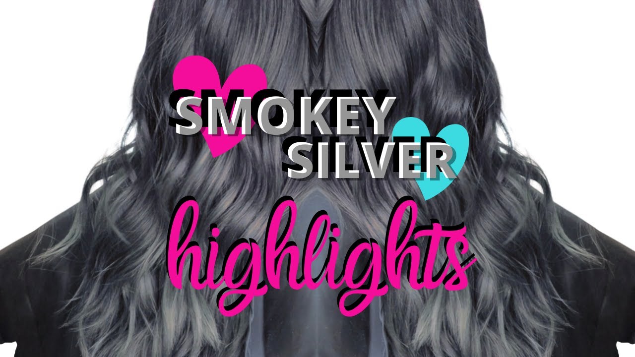 Smokey Silver & Gray Highlights on Dark Hair :: Dark Gray & Silver :: Silver  Highlights - thptnganamst.edu.vn