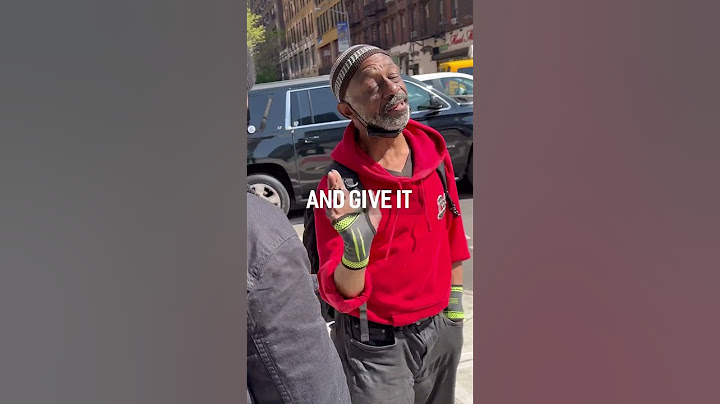 Homeless Man Turns The Tables On Stranger 😳