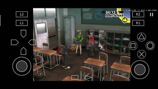 Persona 4 AetherSX2 Gameplay (P4G Chie Voice Mod) (Original Voice and Modded Voice Comparison)