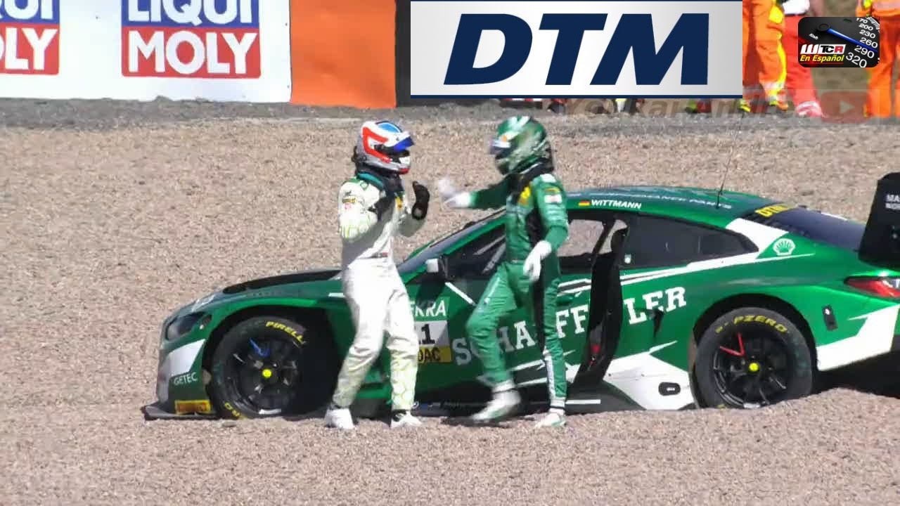 DTM 2024 Round 06 Sachsenring 🇩🇪 Alemania. Carrera 2 Furia En La Pista !  (ESpañol) HD