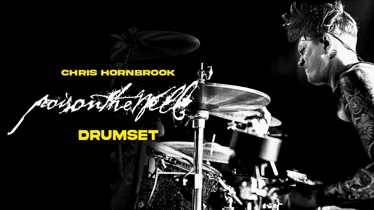 Poison the Well Drummer Chris Hornbrook Drum Breakdown