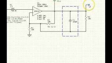 Spice simulation using 5Spice - Working with the Schematic