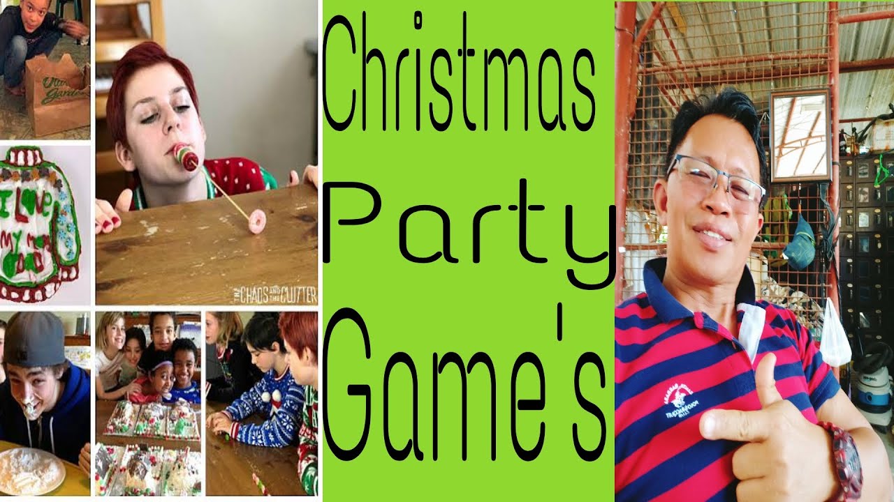 Christmas party games YouTube