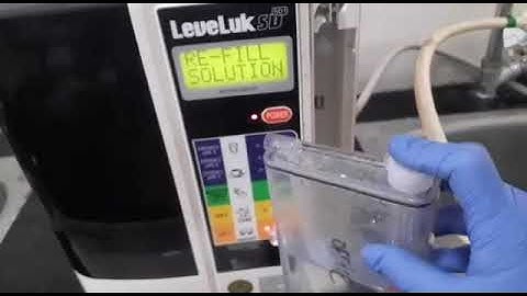 HOW TO FIX ERROR RE-FILL SOLUTION WITH KANGEN WATER MACHINE.