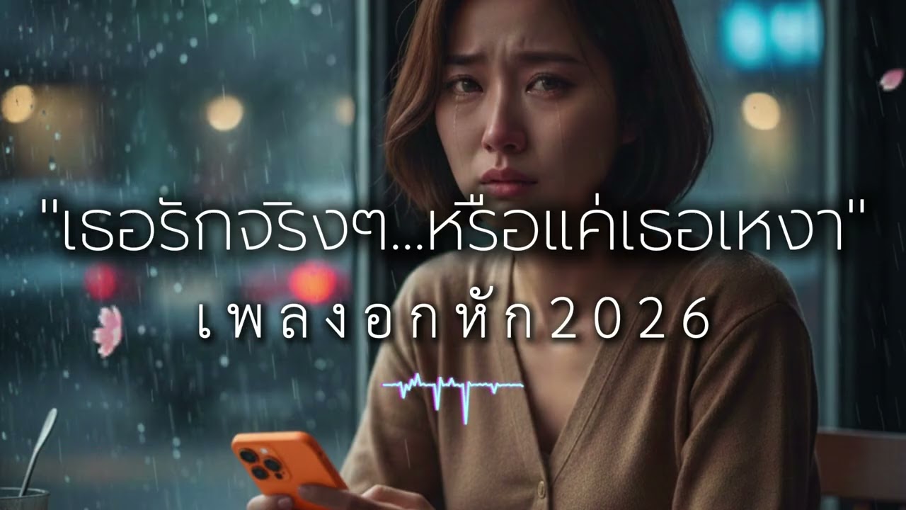 รวมเพลงอกหัก "เธอรักจริงๆ หรือแค่เหงา" 🥹