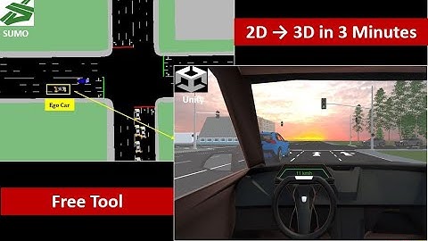 From 2D SUMO to 3D Unity in 3Minutes — Free Tool Tutorial