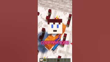 How do comparators work? COMPARATOR TUTORIAL SPEEDRUN | Redstone with PsiVolt #minecraft #redstone