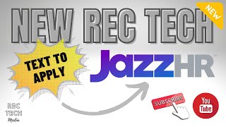 JazzHR launches Text to Apply